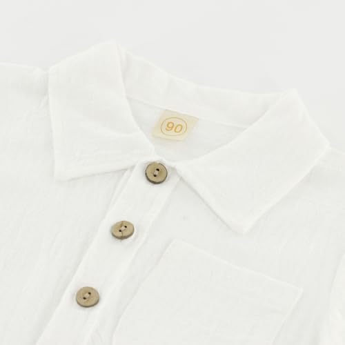 POBIDOBY Linen Short Set for Boys