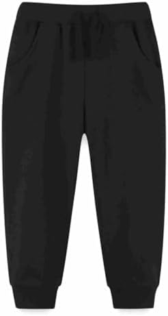 Soft Styley Toddler Joggers for Boys Girls Elastic Waist Pants