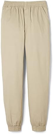 French Toast Boys Pull-On Twill Jogger Pants Soft Stretchy and Durable