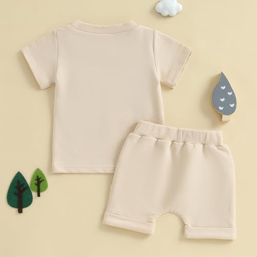 Little Bean Baby Outfits Toddler Boy Summer Clothes Soft Cute