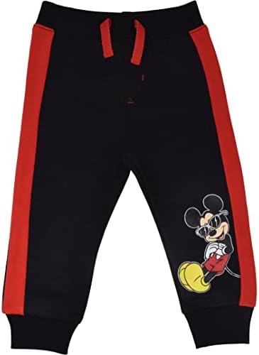 Sparkling Mickey Simba wears Vivid Crisp Disney Pants for Kids