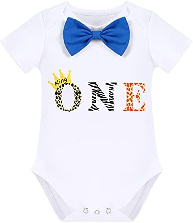 Jungle Adventure 1st Birthday Romper Set