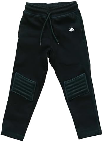 Zenulove Viscose Baby Pants with Knee Pads for Boys Girls - 2T-5T