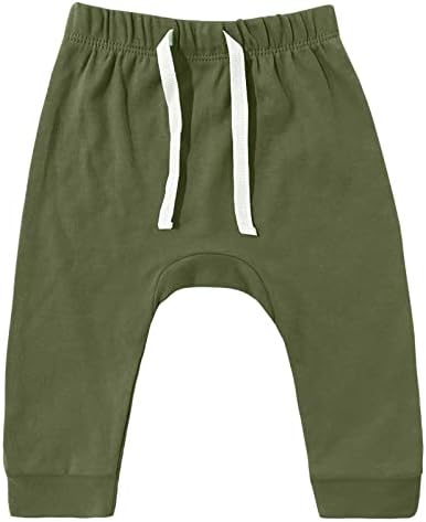 SOBOWO 3-Pack Newborn Joggers for Baby