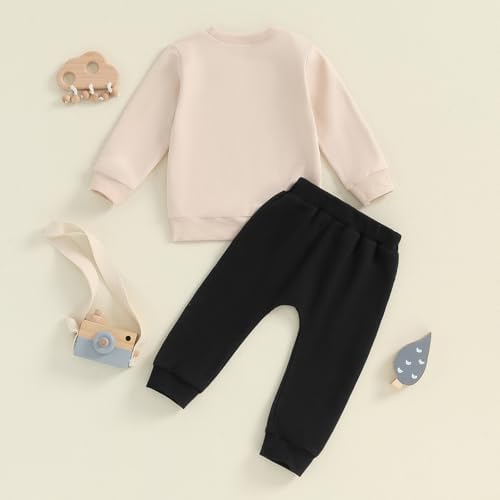 Pudcoco - Excavator Construction Toddler Outfit Set - Construction Kids Clothing
