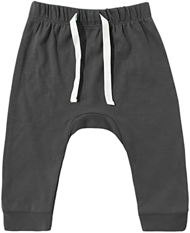 SOBOWO 3-Pack Newborn Joggers for Baby