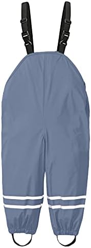 Kids Boys Girls Rain Pants Waterproof mud-proof rain suits for children