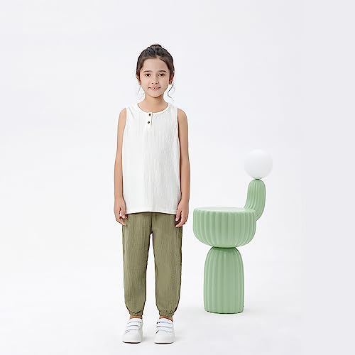 3 Pack Casual Soft Cotton Lawn Pants for Toddler