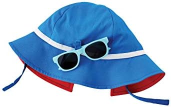 Mud Pie Baby Boys Sun Hat and Glasses