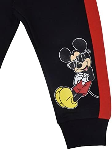 Sparkling Mickey Simba wears Vivid Crisp Disney Pants for Kids