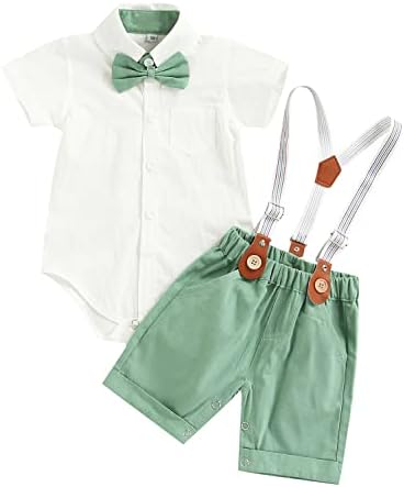 Qiylii Boys Casual Shorts Set for Summer