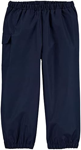 OSHKOSH BGOSH Boys Trail Rain Printed Pant with Cinched Cuffs and Side Pocket