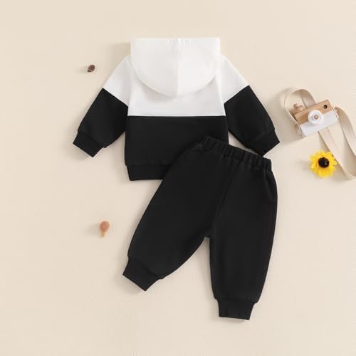 BemeyourBBs Toddler Boy Outfit Hoodie Svens