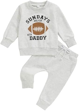 SAYOO Toddler Football Outfit