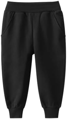 GFQLONG Toddler Boys Cotton Jogger Sweatpants