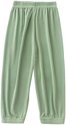 Lightweight Soft Cotton Toddler Harem Pants for Boys Girls