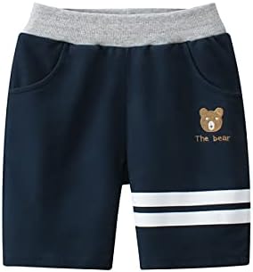 boys girls fitted 2-pack summer knit sports shorts