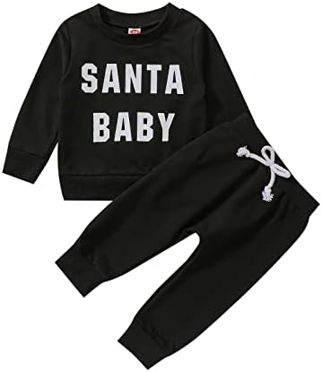 Christmas Puzzle Toddler Boys Girls Christmas Outfit Santa ChristmasWinterBabyFashion