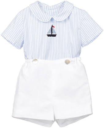 Twoflower toddler boys 2-piece set for Spring
