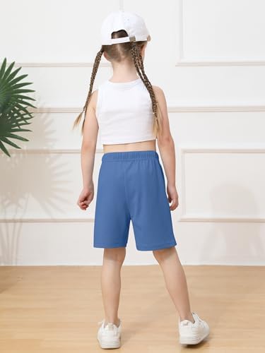 Ruisita 3-Piece Drawstring Cotton Toddler Shorts in Summer