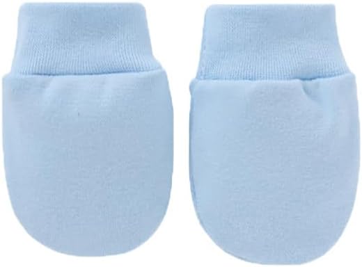 GSHLLO 6-Pair Cotton Newbornmittens Soft Breathable for Babies