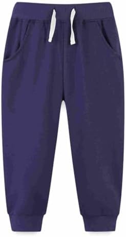 Soft Styley Toddler Joggers for Boys Girls Elastic Waist Pants