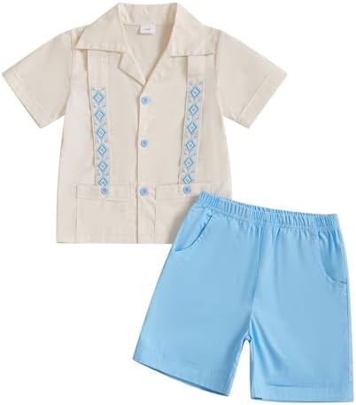 Kupretty Toddler Boys Traditional Fiesta Outfit