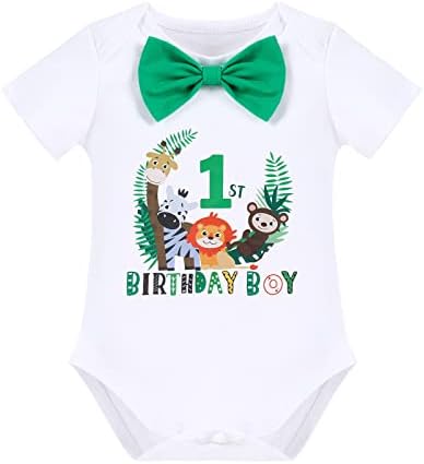Jungle Safari 1st 2nd Birthday Set for Boy