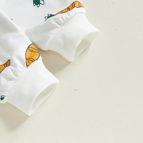 Aopwsrlyi My First Easter Baby Boy Outfit - Soft 95 Cotton 5 Polyester Set