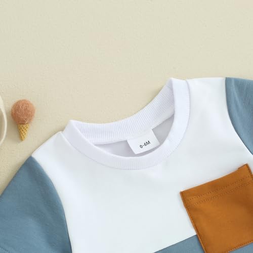 Allshope Baby Boy Summer Contrast Set
