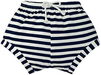 Venjoe Baby Boys Striped Drawstring Bloomers