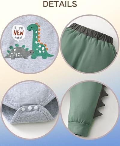 Newborn Baby Boy Clothing Set - Cute Stylish - 0-12 Months