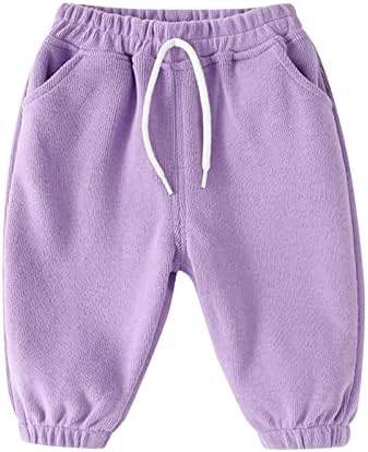 Baby Soft Elastic Waist Cotton Harem Pants for Boys Girls Toddler