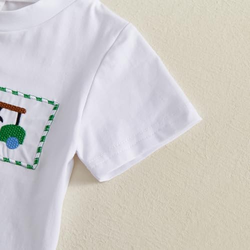 Toddler Baby Boy Golf Outfit 2Pcs Summer Set 1