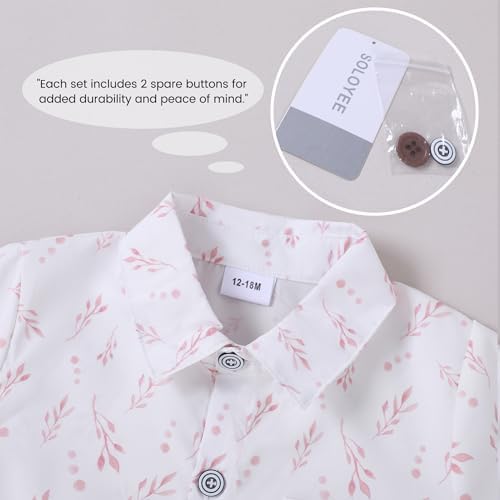 Toddler Baby Boy Outfits 1-6T Boys Dress Clothes Set