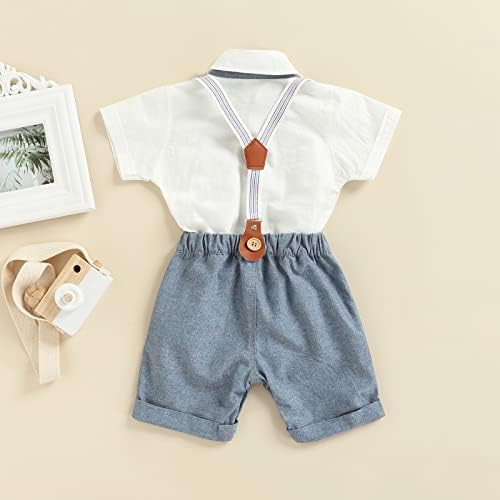 Karwuiio Toddler Boys Formal Suit Set