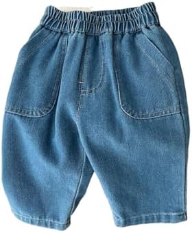 Elastic Waist Denim Shorts for Toddler Boys