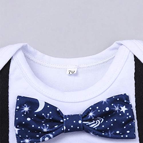 IDOPIP Baby Boys 1st Birthday Cake Smash Outfit