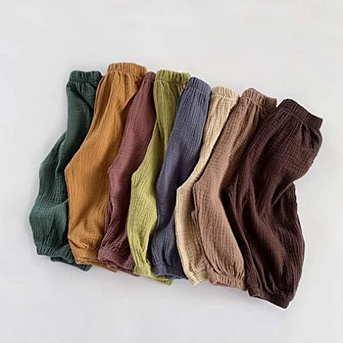 LNICEAR Toddler Boys Girls Cotton Linen Pants