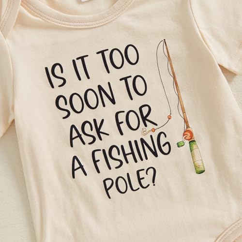 Fishing Fun Newborn Romper Set