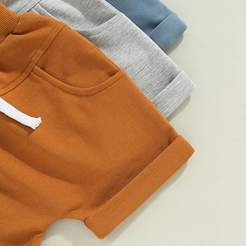 3-Piece Set for Boys Cute Summer Beach Shorts