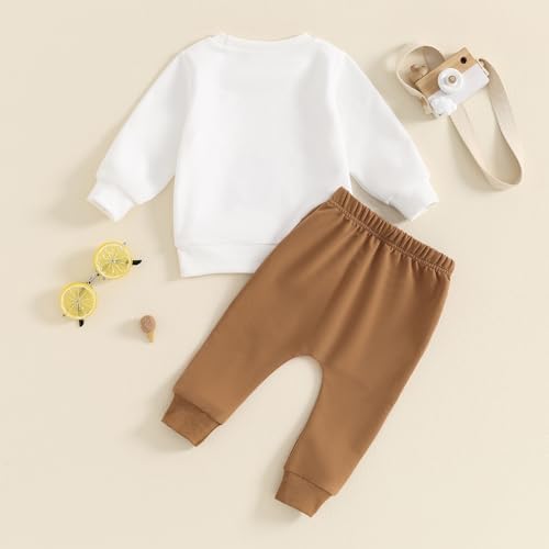 Perfect Toddler Tractor Farm Sweater Pants Set