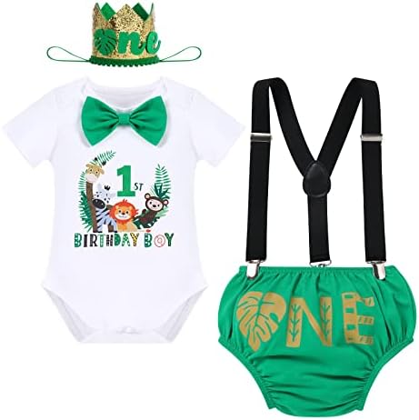 Jungle Safari 1st 2nd Birthday Set for Boy