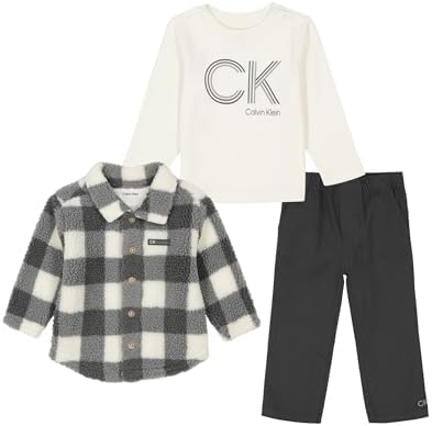 Calvin Klein Baby Boys 3-Piece Set
