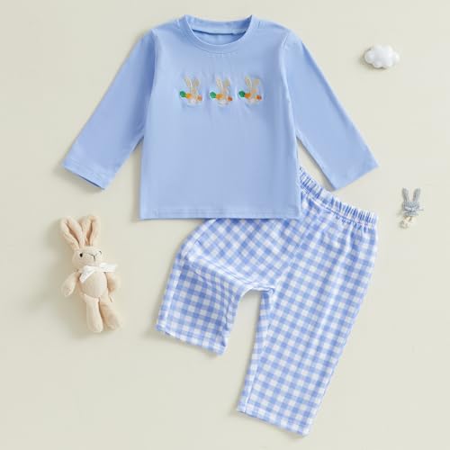 Bunny Carrot Toddler Boy Easter Outfit