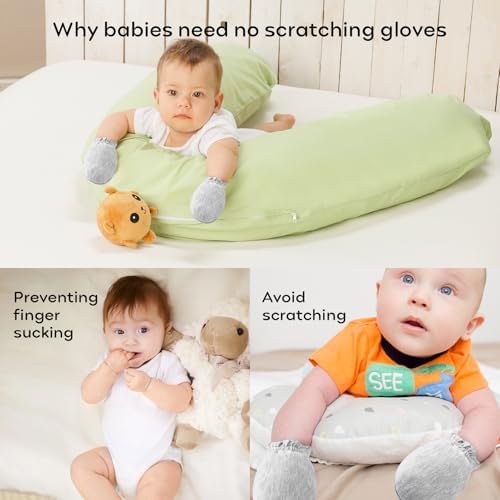 Yoofoss Soft Baby Mittens