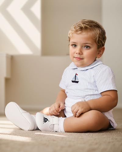 Twoflower toddler boys 2-piece set for Spring