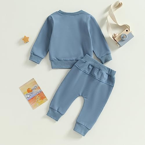 Perfect Match - Unisex 2-Piece Fashionable Set for Baby BoysGirls