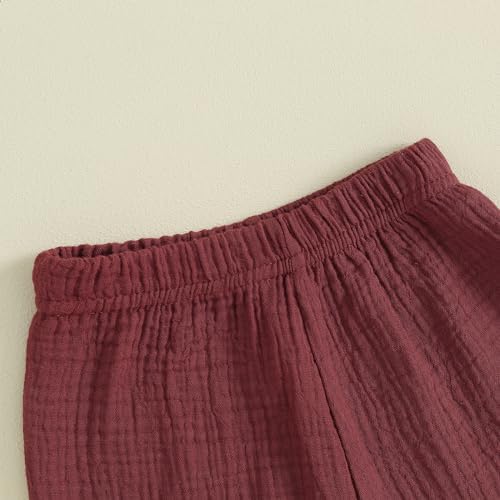 Thilsidee - 3-Pack Toddler Solid Color Shorts