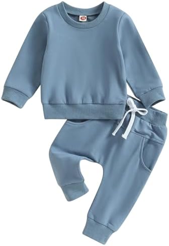 Perfect Match - Unisex 2-Piece Fashionable Set for Baby BoysGirls